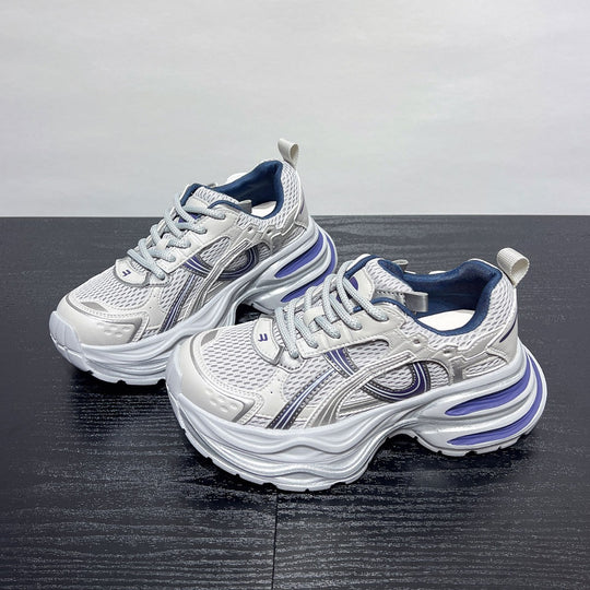 Damen Sportliche Lauf-Sneaker mit dämpfender Sohle und atmungsaktivem Obermaterial EB