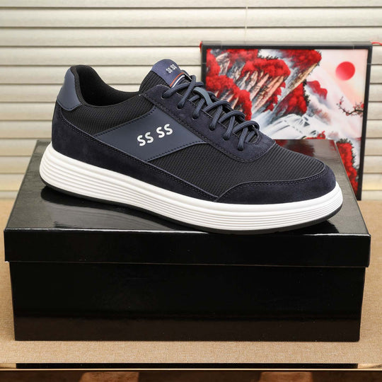 Damen Sportliche Sneakers mit atmungsaktivem Mesh-Obermaterial und dämpfender Sohle EB