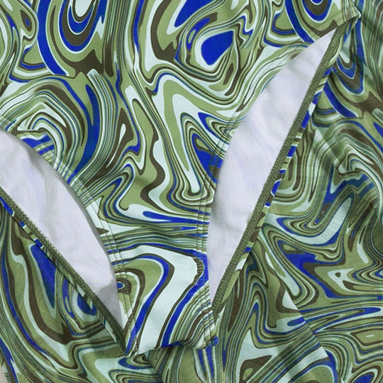 Damen Strandkleid mit verspielten Rüschendetails EB