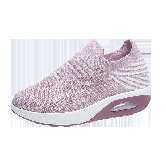 Damen Atmungsaktive Slip-On Sneakers mit dämpfendem Fußbett EB