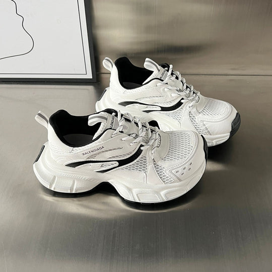 Damen Sportliche Chunky Sneakers mit atmungsaktivem Mesh und innovativem Dämpfungssystem EB