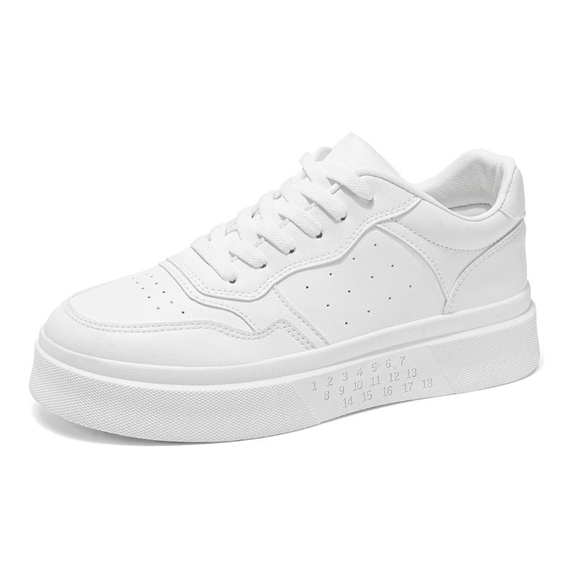 Damen Sportliche Platform Sneakers mit modischem Design und atmungsaktiver Obermaterialstruktur EB