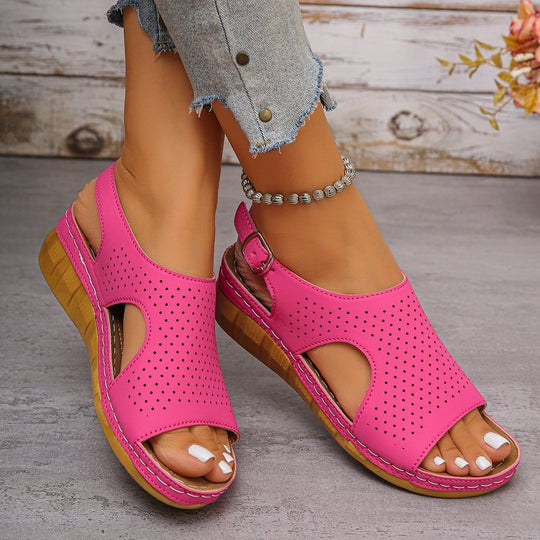 Damen Komfortable und Atmungsaktive Sandalen EB