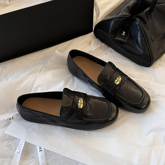 Damen Elegante Mokassins mit modischem Riemen und komfortabler Innensohle EB