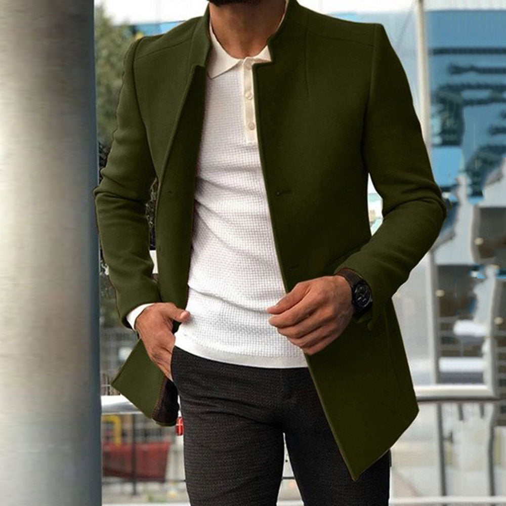 Herren eleganter Blazer mit modernem Schnitt und minimalistischen Details EB