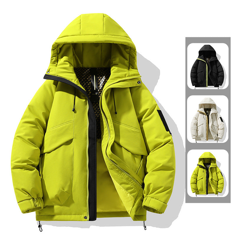 Damen Winter-Pufferjacke mit isolierendem Innenfutter und verstellbarem Kapuzensystem EB