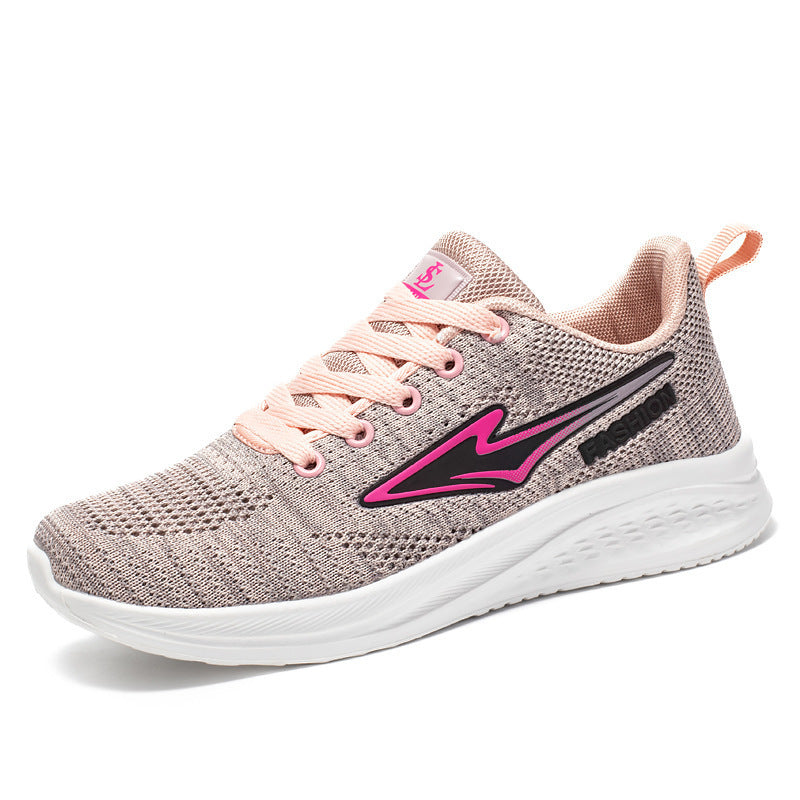 Damen Atmungsaktive Laufschuhe mit rutschfester Laufsohle und flexibler Dämpfungstechnologie EB