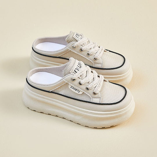 Damen Sportliche Sneaker mit atmungsaktivem Obermaterial und dämpfendem Fußbett EB