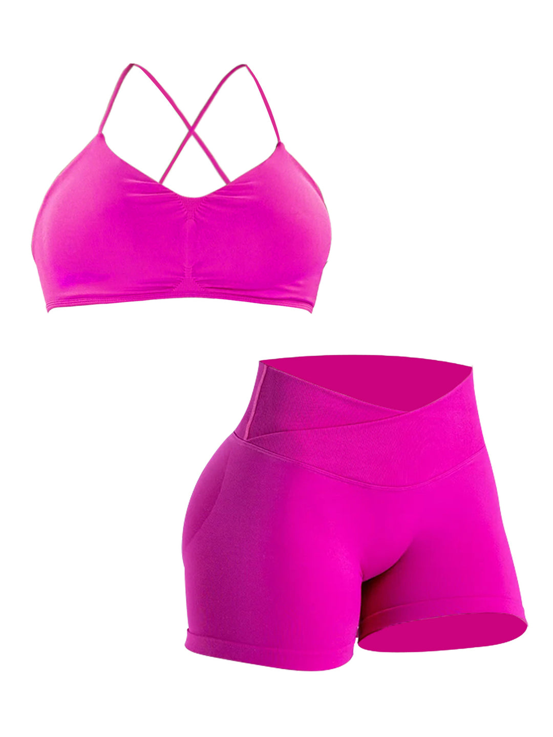 Damen Sport-Bustier mit verstellbaren Trägern und hohem Komfort EB