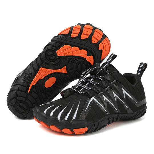 Unisex nan strapazierfähiger Multiaktiv-Wasserschuh mit stoßdämpfender Zehenschutzkappe und Schnellzugverschluss EB