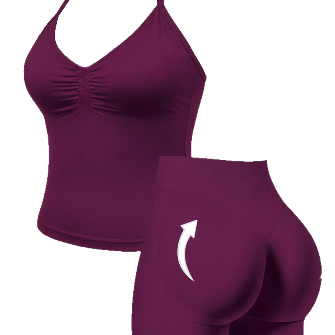 Damen Sportlicher Einteiler mit gerafftem Ausschnitt EB