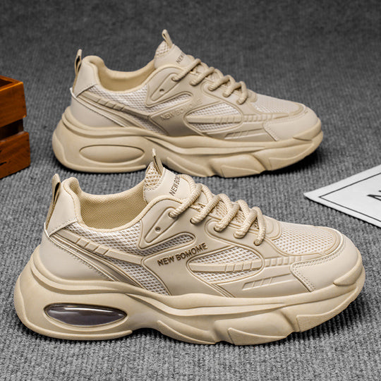 Damen Sportliche Sneakers mit atmungsaktivem Mesh-Obermaterial und dämpfender Sohle EB