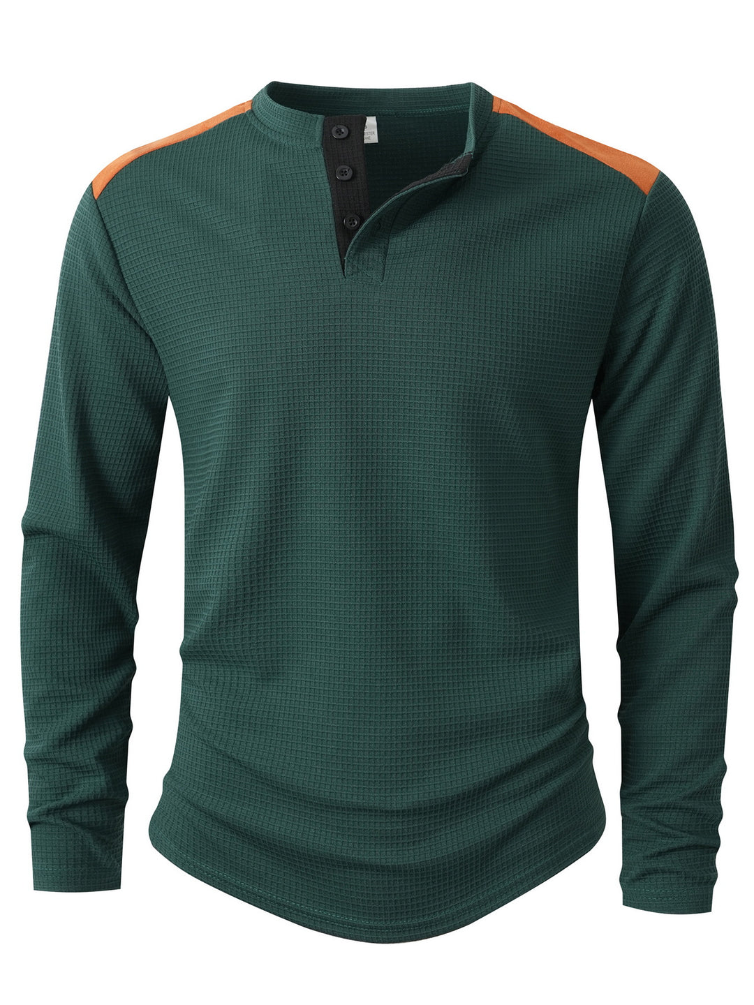 Herren Langarmshirt mit einzigartigem Strukturdesign EB