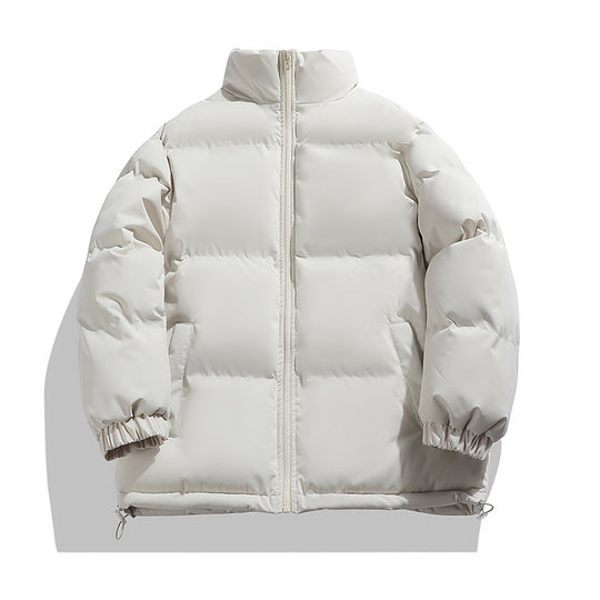 Herren ultrawarmes Stepp-Funktionsblouson mit hohem Stehkragen, Kordelzugsaum und elastischen Bündchen EB