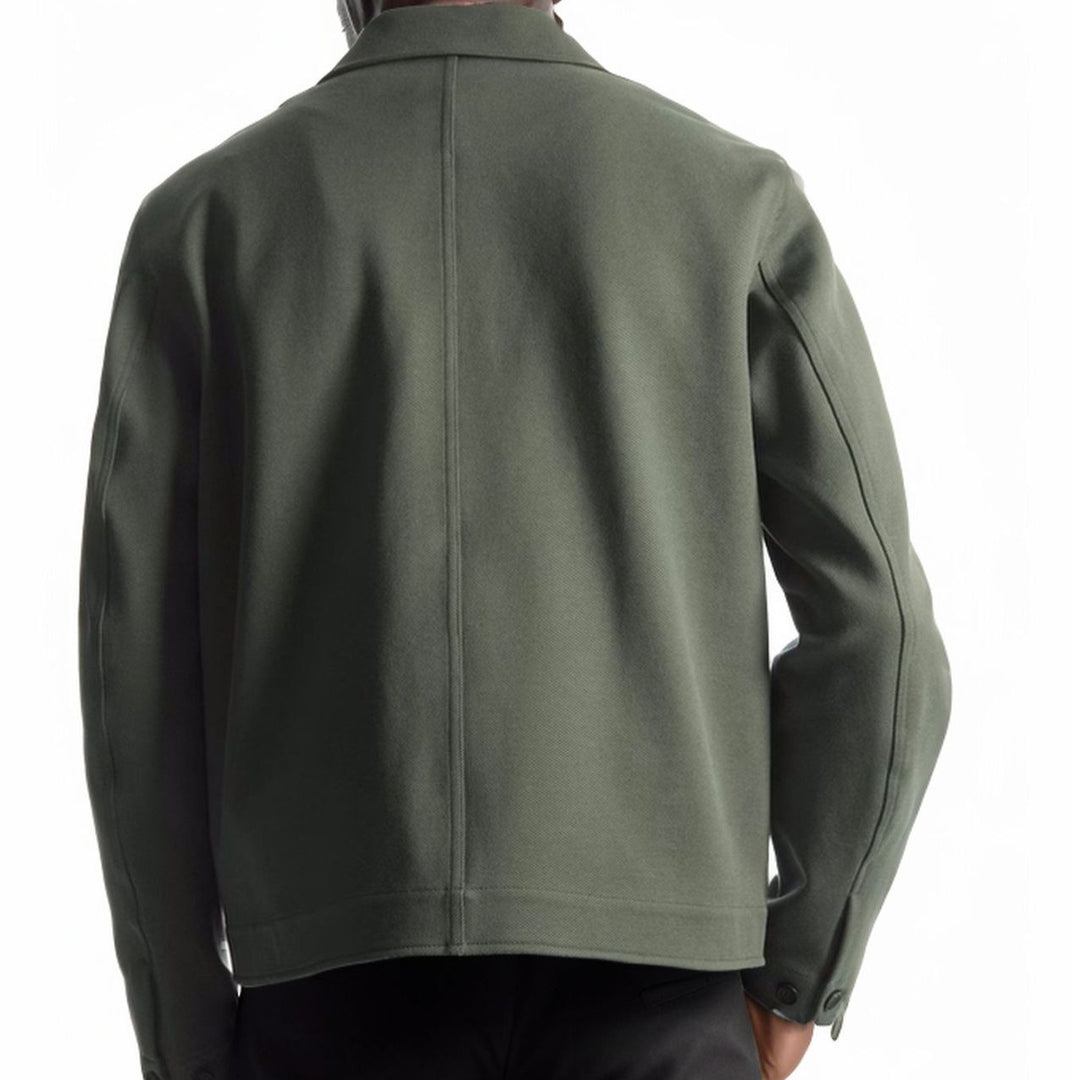 Herren modische Utility-Jacke mit praktischen Taschen und modernem Design EB