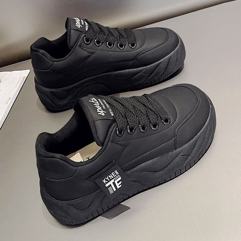 Damen Komfort-Sneaker mit dicker Sohle und atmungsaktivem Obermaterial EB