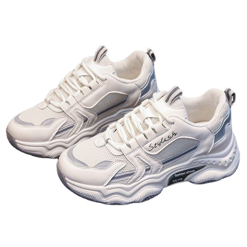 Damen Sportliche Sneakers mit dämpfender Laufsohle und atmungsaktivem Obermaterial EB