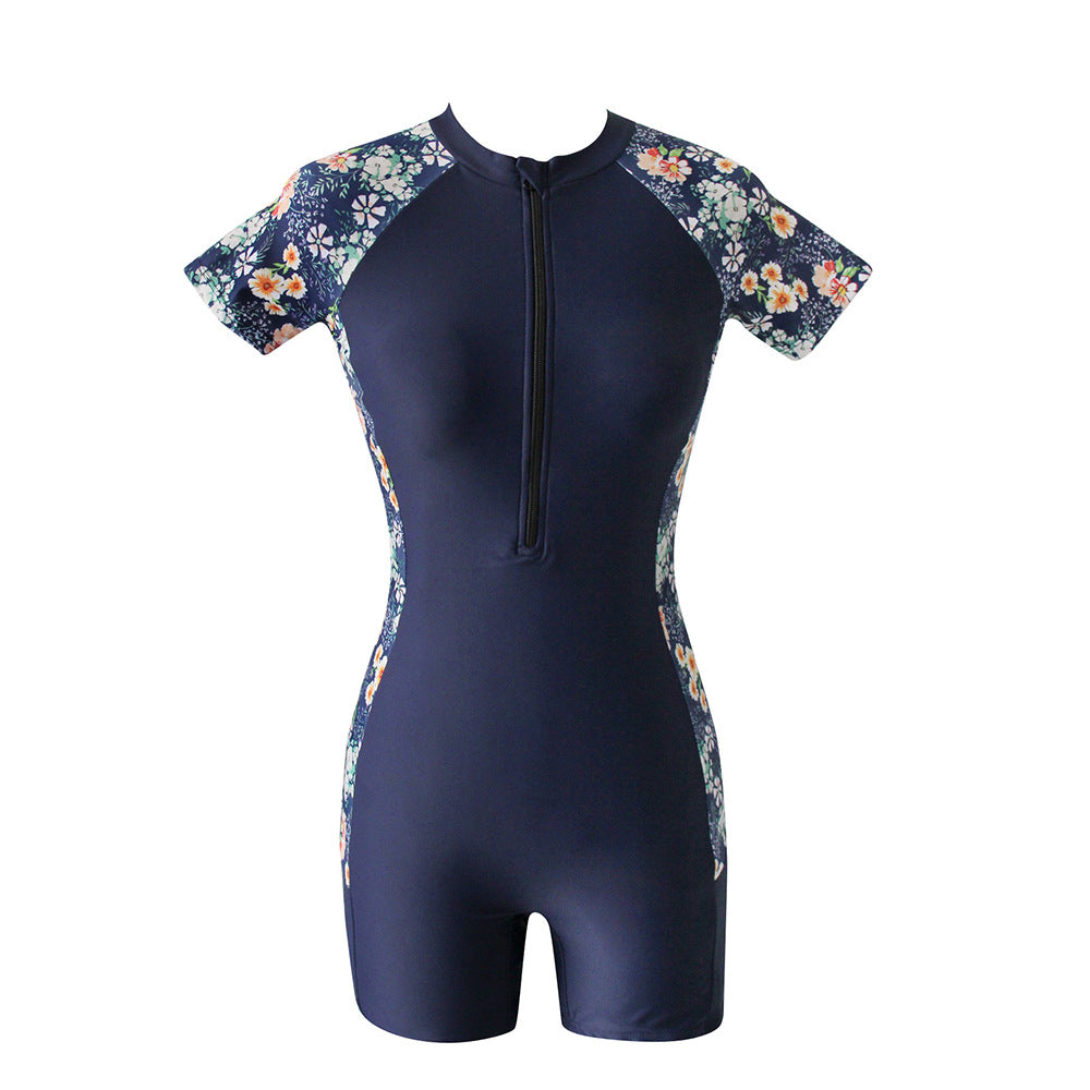 Damen Halblanger Schwimmanzug EB