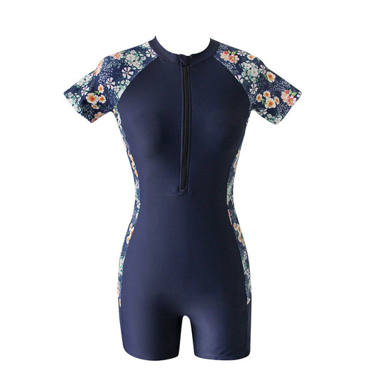 Damen Halblanger Schwimmanzug EB
