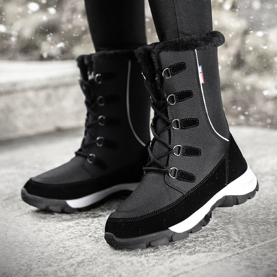 Damen Winterstiefel mit wärmeisolierendem Innenfutter und rutschfester Sohle EB