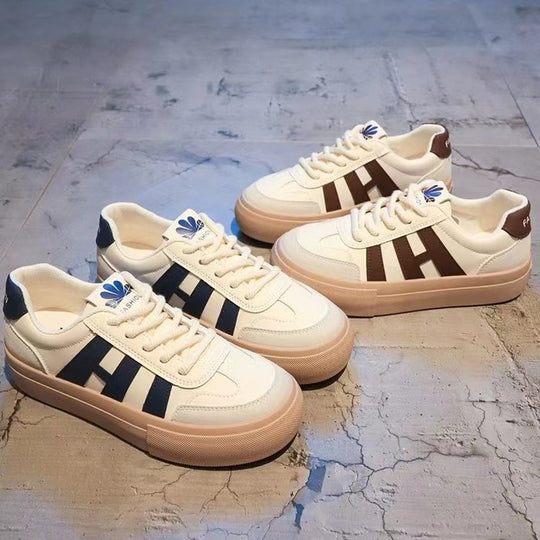 Damen Bequeme Sneakers im sportlich-eleganten Design mit atmungsaktiver Oberfläche EB