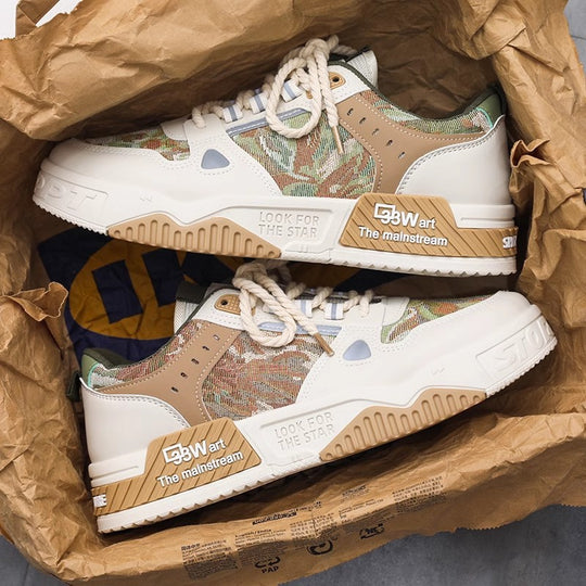 Damen Sportliche Freizeitsneakers mit innovativem Design und stoßdämpfender Sohle EB