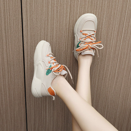 Damen modische Sneakers mit dämpfenden Eigenschaften und atmungsaktiver Obermaterialstruktur EB