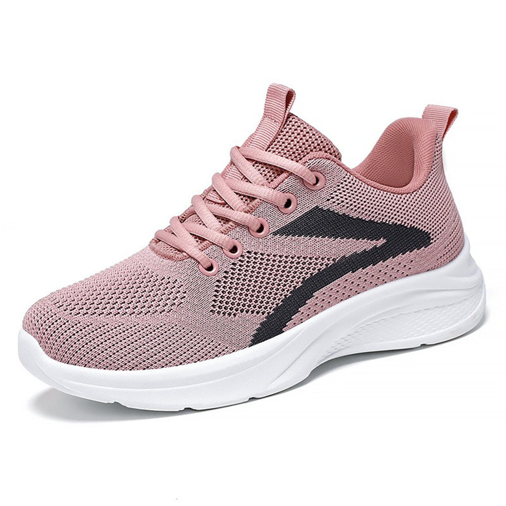 Damen Atmungsaktive Komfort Sneakers mit ergonomischem Fußbett EB