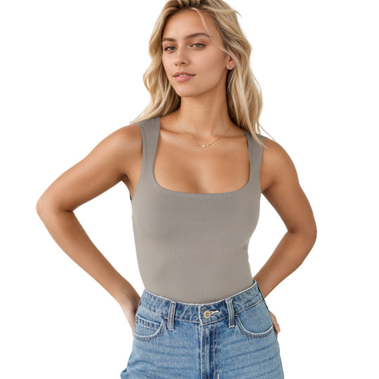 Damen Sportlicher Body mit Kreuzrücken EB