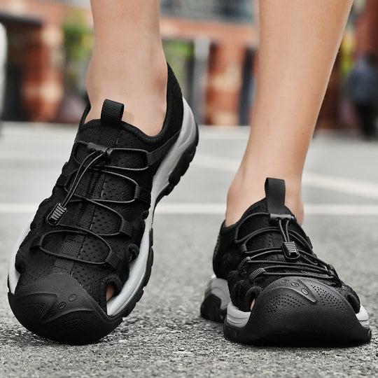 Damen Atmungsaktive Freizeitsandalen mit schnellschnürbarem System EB