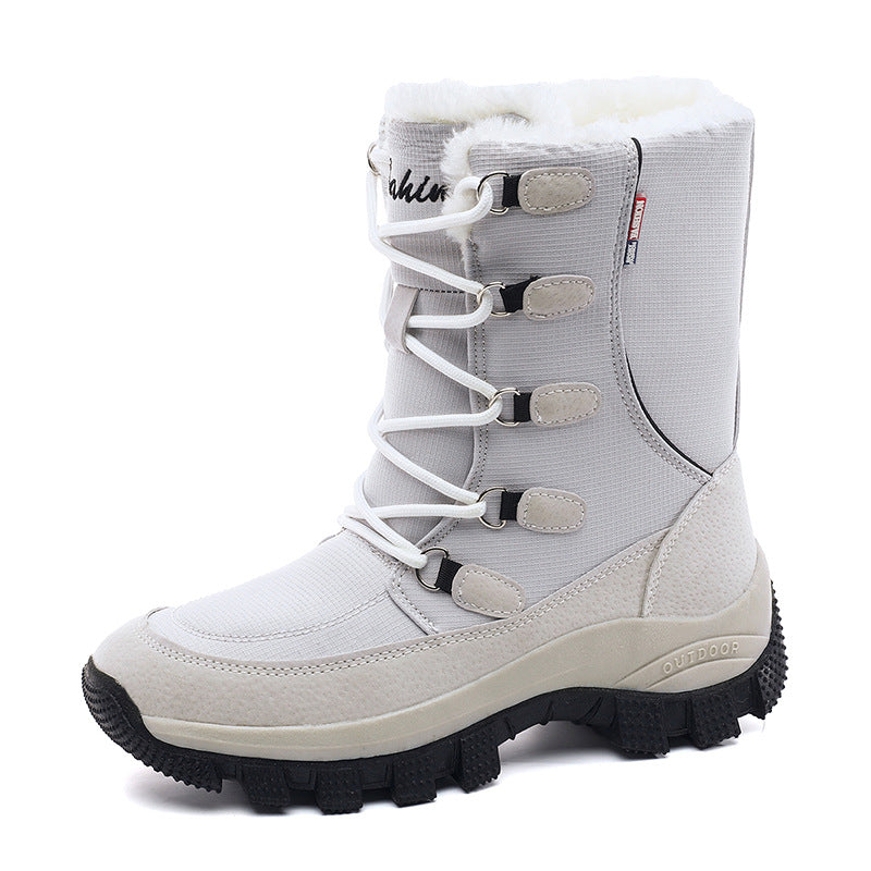 Damen Winterboots mit isolierender Fütterung und rutschfester Sohle EB