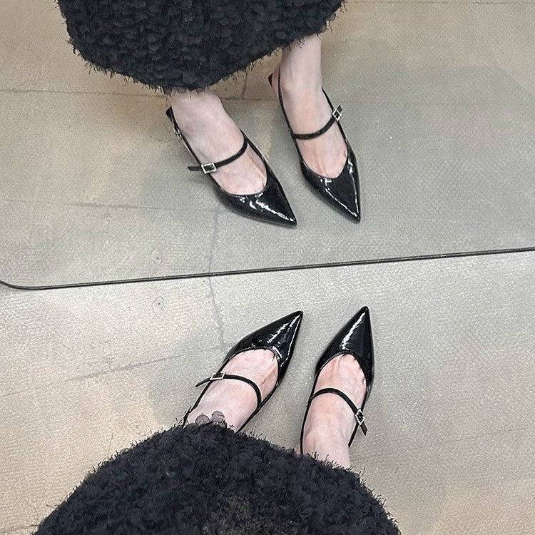 Damen Slingback Pumps mit elegantem Riemendesign EB