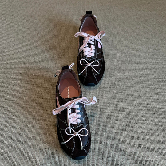 Damen Sportliche Sneakers mit innovativem Schnürsystem und atmungsaktiver Obermaterialstruktur EB