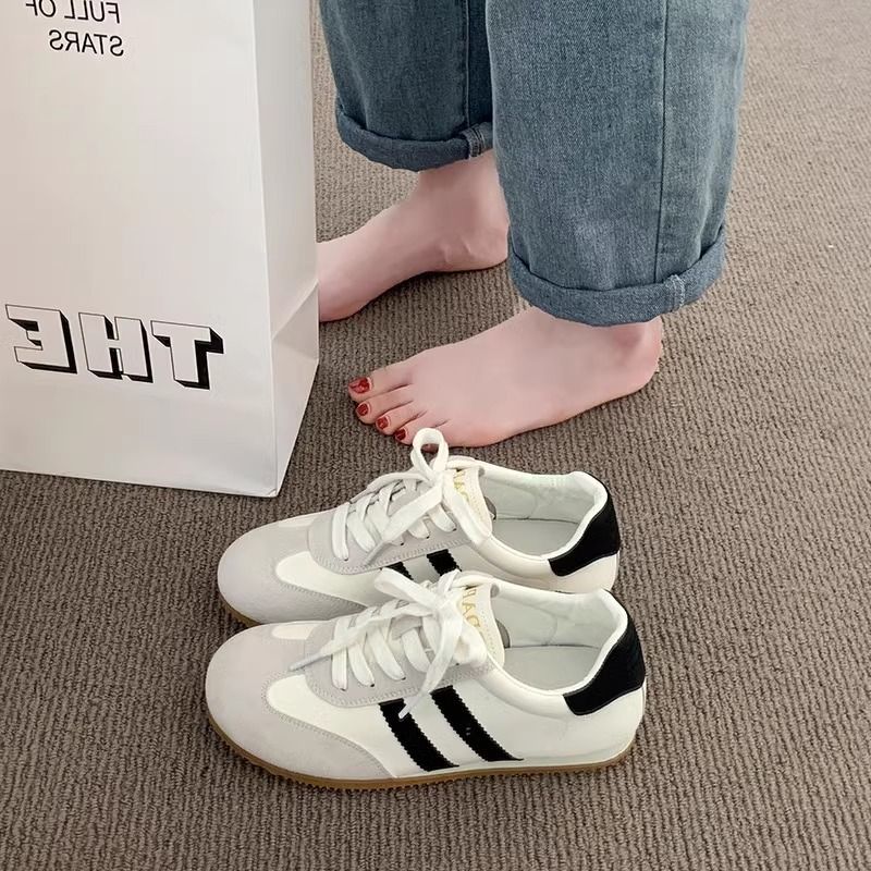 Damen sportliche Sneakers mit atmungsaktiver Mesh-Oberfläche und rutschfester Sohle EB