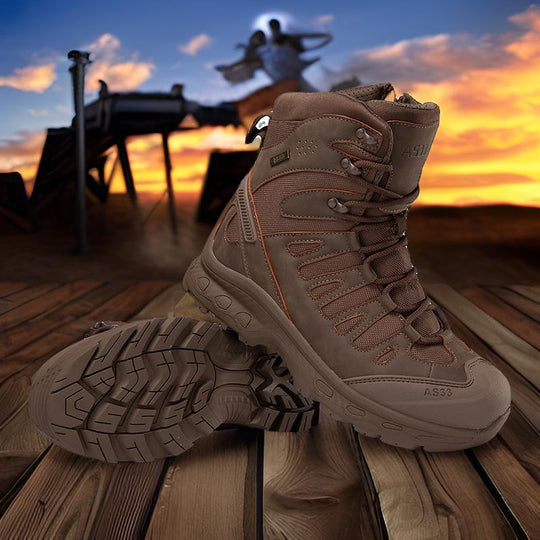 Herren Outdoorschuhe mit hohem Knöchelschutz und rutschfester Sohle EB