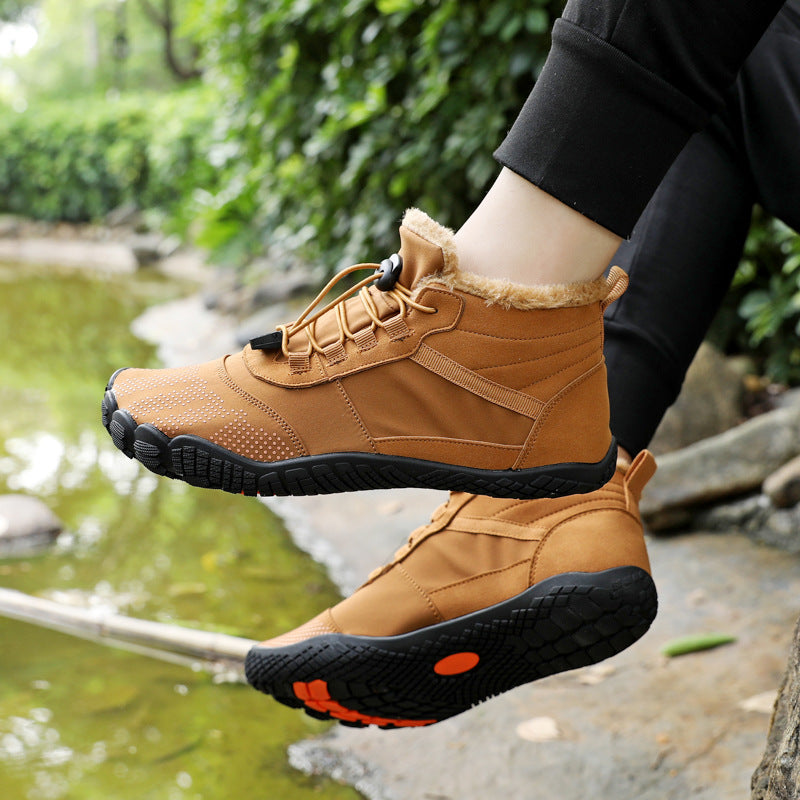 Damen Multifunktionale Outdoor-Boots mit warmem Innenfutter und rutschfester Sohle EB
