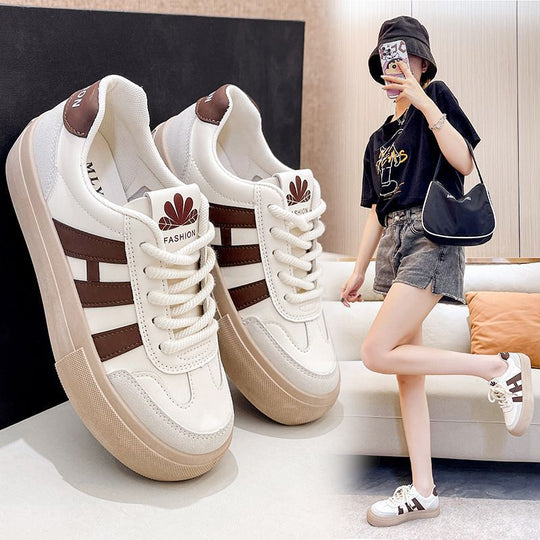Damen Stilvolle Sneakers mit modischem Design und komfortabler Sohle EB