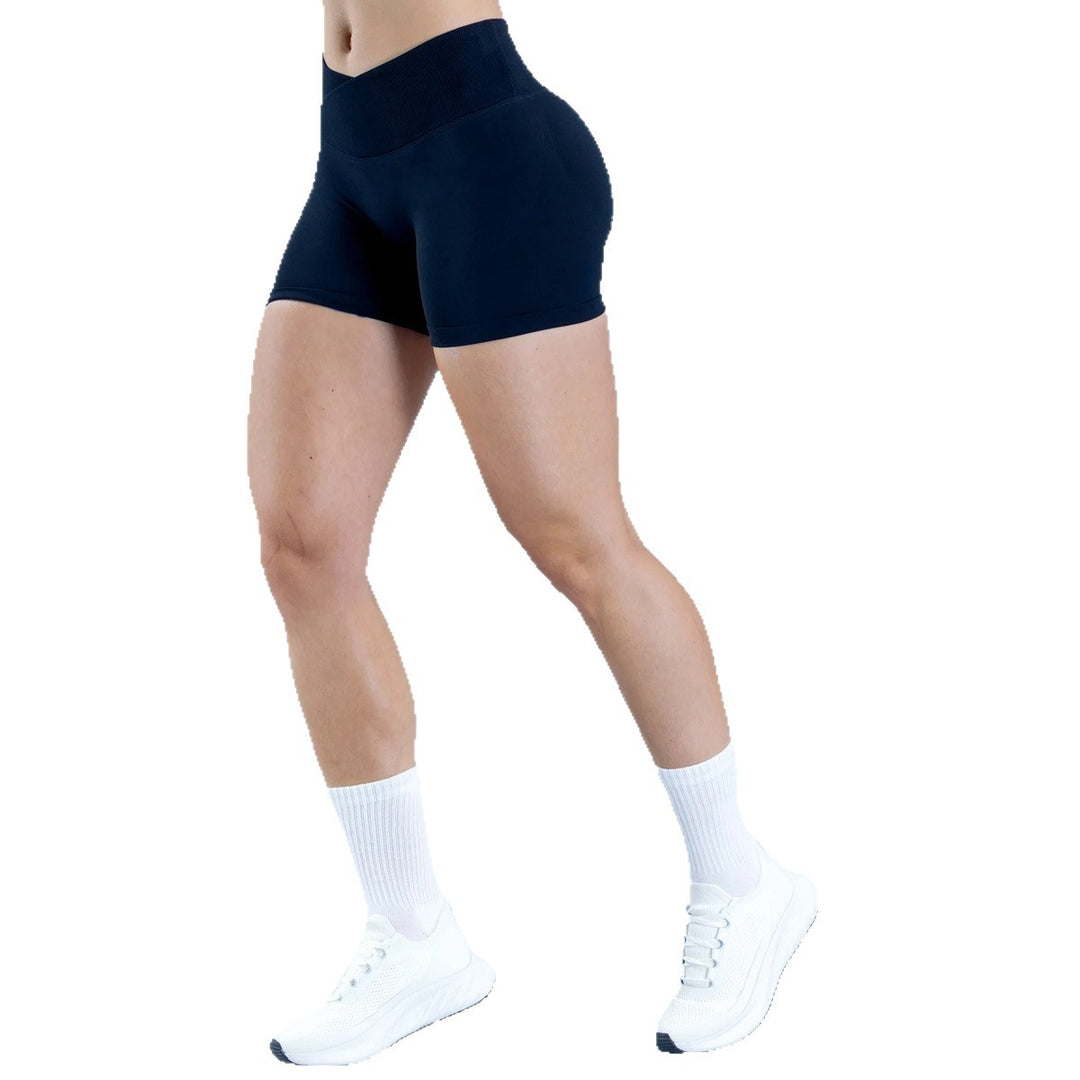Damen Sportliche Shorts mit hohem Bund und figurformendem Schnitt EB