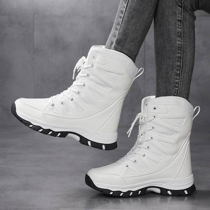 Damen High-Top Outdoor-Schuhe mit rutschfester Sohle und atmungsaktivem Obermaterial EB