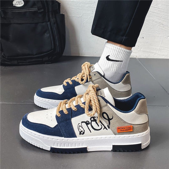 Damen Modische Sneakers mit robustem Obermaterial und einzigartigem Design EB