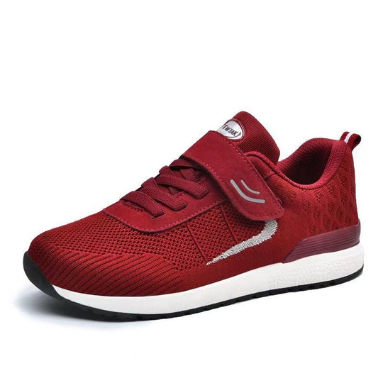 Damen Atmungsaktive Freizeitsneaker mit Klettverschluss EB
