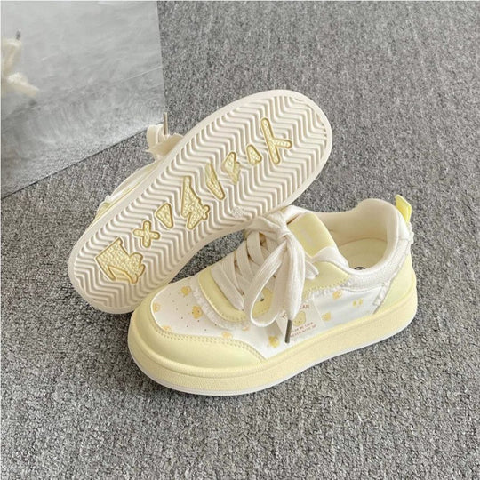 Damen Sneakers mit verspieltem Design und atmungsaktiver Sohle EB