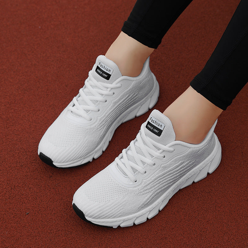 Damen Atmungsaktive Sport Sneakers mit flexibler Laufsohle EB