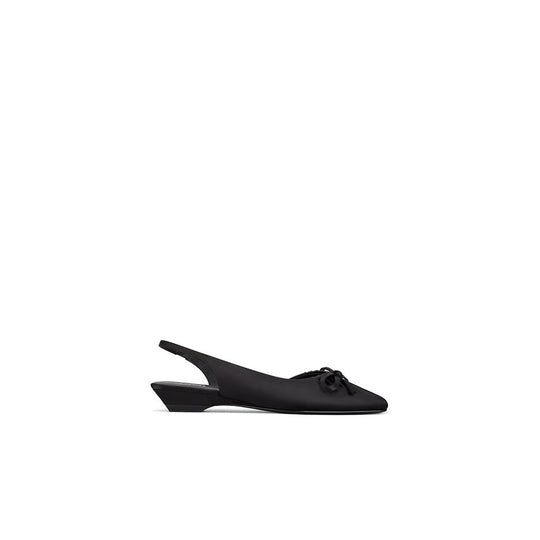 Damen Sling-Ballerinas mit dekorativem Schleifenakzent und komfortablem Fußbett EB