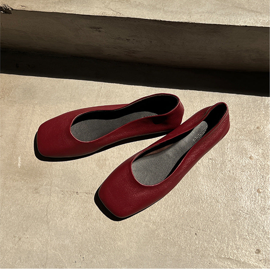 Damen Ballerinas aus hochwertigem Leder mit ergonomischem Fußbett EB