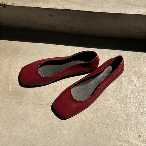 Damen Ballerinas aus hochwertigem Leder mit ergonomischem Fußbett EB
