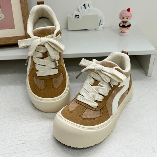 Damen Komfortable Sneakers mit weichem Innenfutter und sportlichem Design EB
