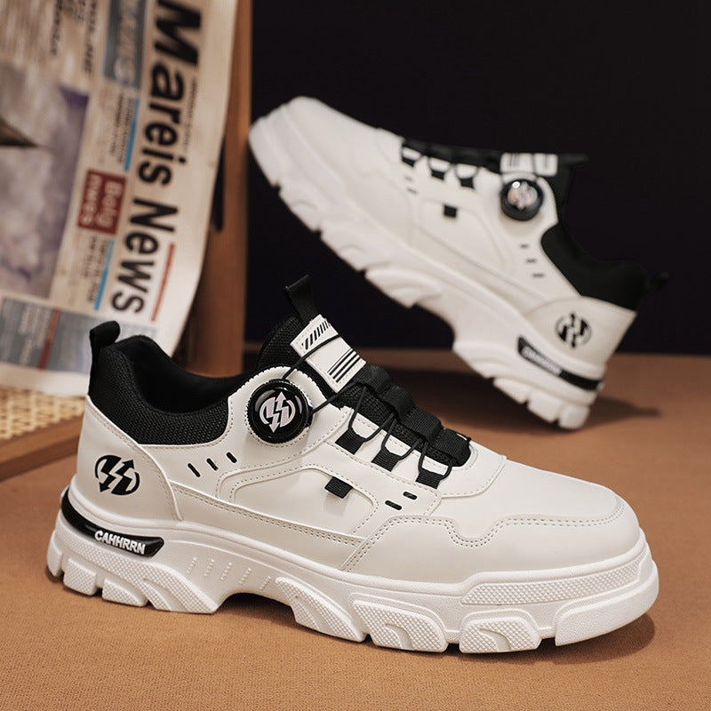 Damen Sportliche Chunky Sneakers mit rutschfester Sohle und atmungsaktivem Obermaterial EB
