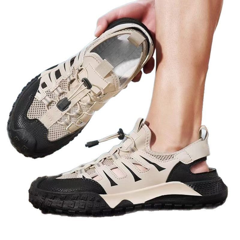 Damen Sportliche Outdoor-Sandalen mit atembraumsaktivem Obermaterial und rutschfester Sohle EB
