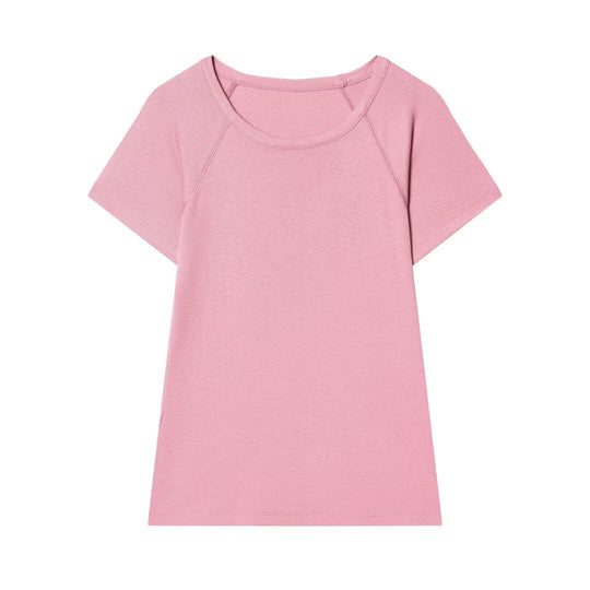Damen komfortables Basic T-Shirt EB